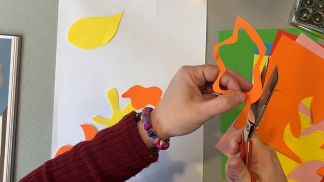 ART VIDEO: How to collage and paint like Henri MATISSE with Kerri Bevis #art #artteacher #matisse