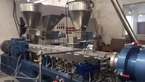 Линия грануляции 65/44. Линия компаундирования и грануляции с двухшнековым параллельным экструдером