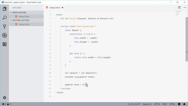 JavaScript Classes #2: Getters & Setters - JavaScript OOP Tutorial