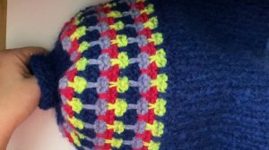 МК ШАПКА ДЛЯ ХВОСТА 😉 спицами - справится даже новичок!