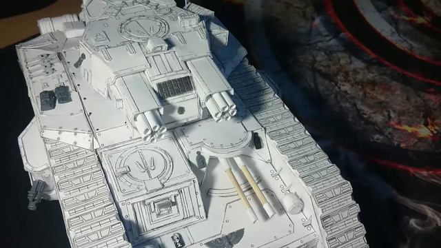 Death Korps of Krieg 484th - Macharius Vulcan (papercraft) oraz Quartermaster Cadre