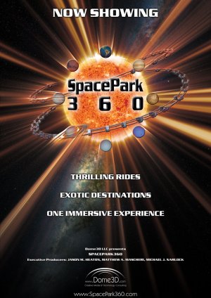 SpacePark360. Тизер к полнокупольному шоу.