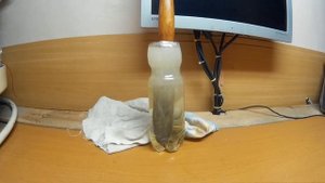 Воронение кухонного ножа в лимонной кислоте. Первый опыт воронения.