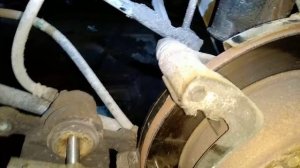 КИА Спортаже 2008-2010 замена задних тормозных колодок