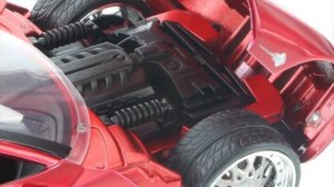 2009 Chevy Corvette Stingray Concept, Red - JADA 97469YU - 1/24 Scale Diecast Car