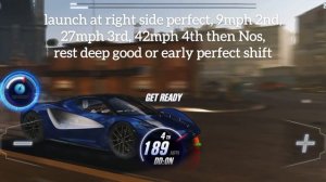 【CSR2】Evija (purple/gold), shift & tune for 6.82x (6.87x)