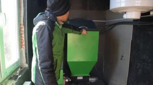 Обзор пеллетного котла Лаворо ЭКО 16 (Lavoro ECO 16) c пеллетной горелкой и контроллером  tech