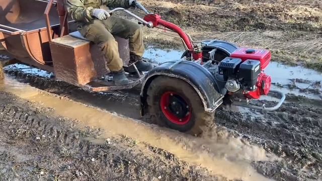 Обзор и грязь мотоблок Мотор Сич смотреть онлайн