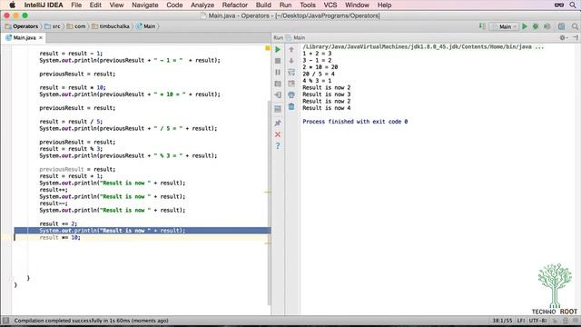 Java top Course : Operators In Java (Part 11) смотреть онлайн