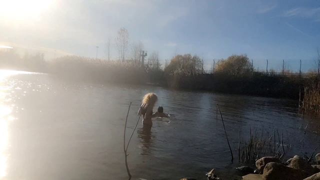Моржевание.Начало