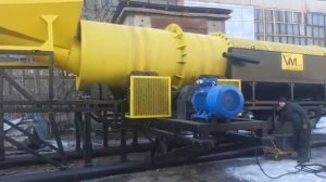 запуск скруббер бутара СБ150