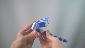 Фигуры из змейки Рубика. Урок №16. Колодец