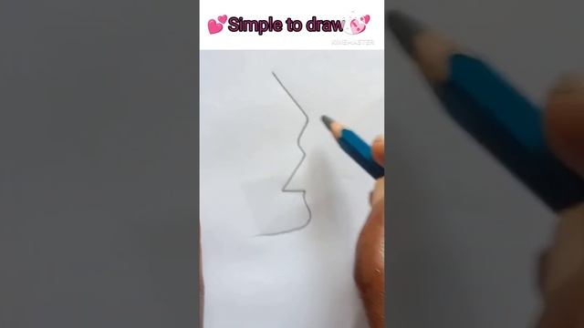 Easy to draw... nose&lips