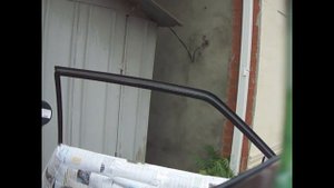 Покраска рамки двери