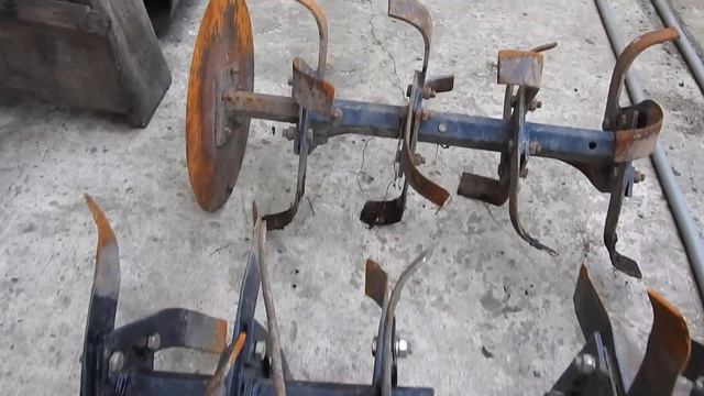 фрезы для мотоблока. разогнул ножи. смотреть онлайн