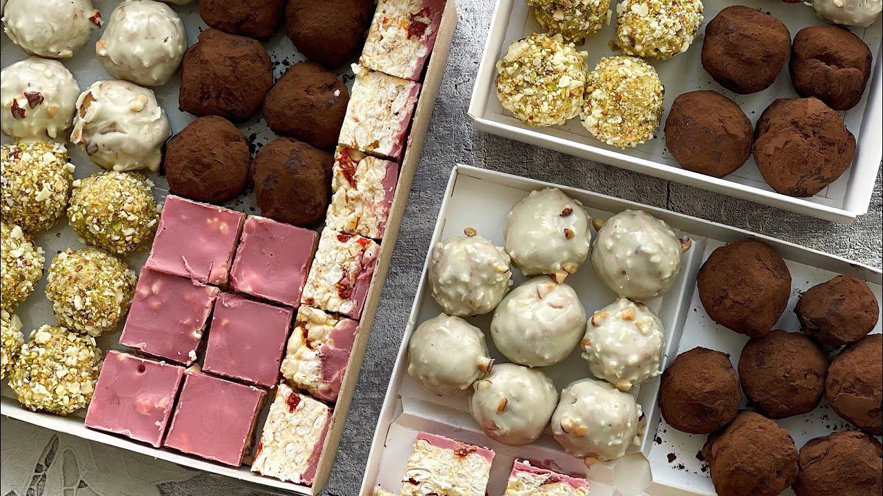 Коробка сладостей №4 - Трюфели и батончики! Изысканный выпуск смотреть онлайн