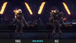 Monster Hunter World - All Deviljho Armor Skins | Male, Female, HR | Preview