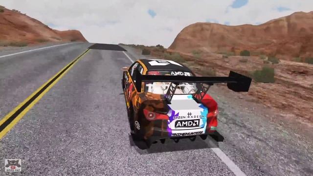 High Speed Traffic Car Crashes NEW - BeamNG Drive | Cars Crashing Into Each Other смотреть онлайн