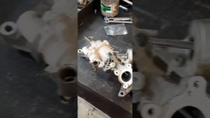 Мерседес 212 двигатель 274 замена помпы.# мой гараж.