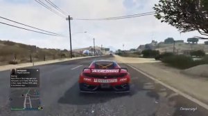 Мой первый запуск GTA Online на Playstation 4