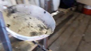 Обзор простой дроболейки из сковороды.