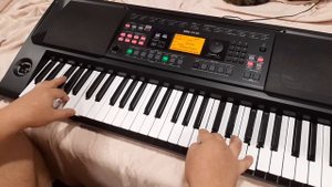 robert miles fable на синтезаторе KORG EK 50 Сбылась мечта,,идиота,,