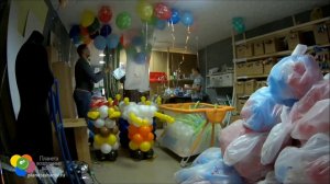 Ученики из шаров. Воздушные шары. Оформление шарами. Украшение праздников. PlanetaSharov.RU