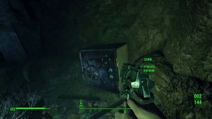 Fallout 4 пещера рядом с Красной ракетой