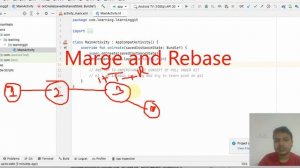 Git With Android Studio tutorial In Hindi #4 - Marge And Rebase