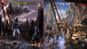 Mortal Kombat 9 vs MK X/10 Graphics/Gameplay Comparison