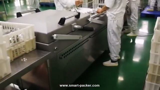 Полуавтоматическая двойная камера для еды вакуумная уплотнительная машина для вакуумной упаковочной
