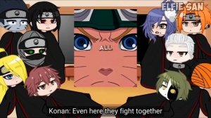 Akatsuki React To Sasuke Uchiha // Naruto Shippuden // Gacha Club