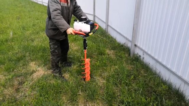 Небольшой обзор мотобура ADA grounddrill 7