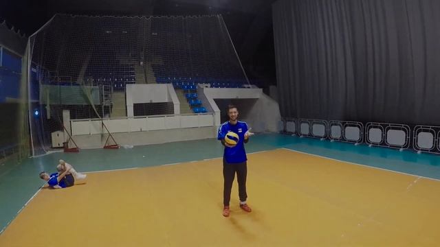 Волейбол от первого лица | Разминка | Volleyball First Person / Warm Up | SETTER смотреть онлайн