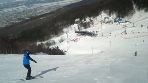 Сахалин Горный воздух,скоростной склон