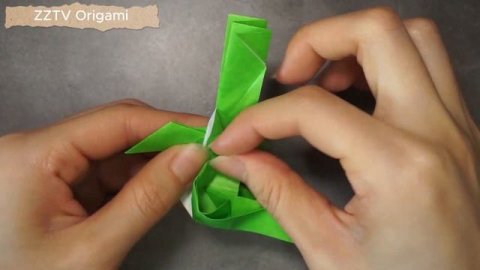 【Easy Origami】Origami Tutorials For Beginner(Grumpy Frog) | origami tutorials