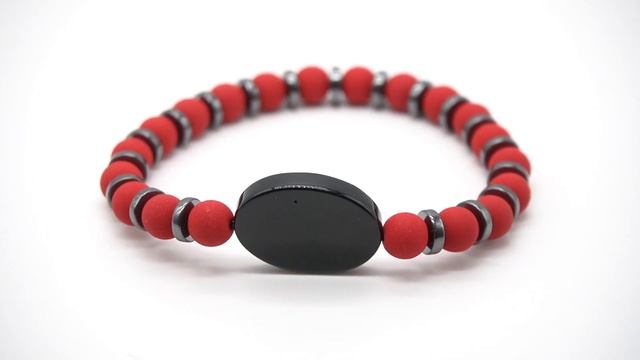 Женский браслет Кортез из лавы оникса и гематита смотреть онлайн