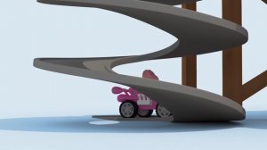 Learn colors with Miniforce | Flowers | Color Cars | Roly poly Cars | ice-cream | Ball Slide