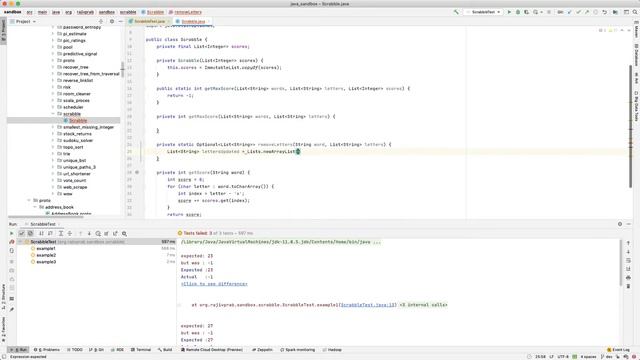 Daily Code Challenge 4 - Scrabble