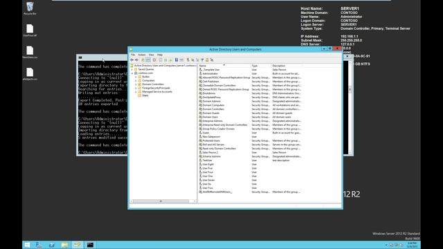 70-410 Objective 5.2 - How To Create Users in Bulk with CSVDE and LDIFDE on Server 2012 R2 смотреть онлайн