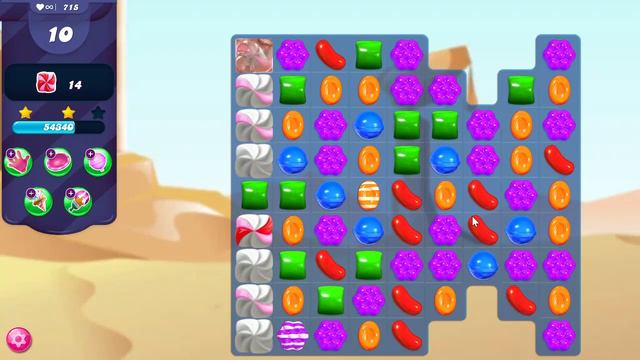 Candy Crush Saga LEVEL 715 NO BOOSTERS (new version) смотреть онлайн