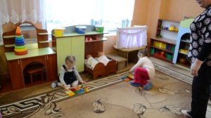 Контрольное занятие в детском саду Ясельная группа