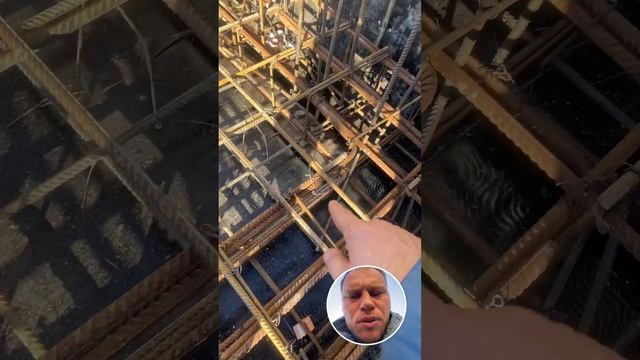 Армирование монолитной плиты со скрытыми ригелями #37pro #арматура #армирование #бетон #сочи