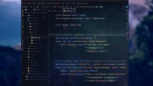Разработка Telegram Bot на Python. (1.1 Структура проекта)