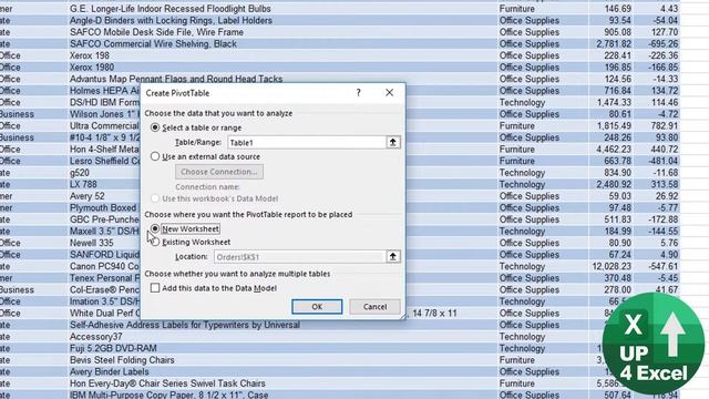 5 Step Pivot Table Overview Part 1: The Basics