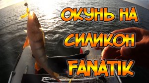 Ловля окуня на силикон Фанатик / Fanatik - личинка стрекозы.