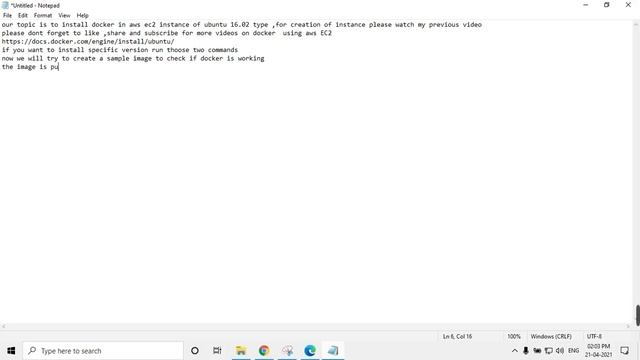 docker installation in aws EC2 instance смотреть онлайн