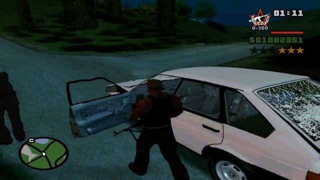 Веселимся в GTA San - Andreas Криминальная Россия #1 смотреть онлайн