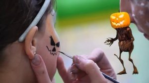 Детский макияж на Хеллоуин \ Halloween Makeup for kids ???