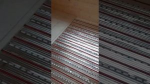 Тёплый пол в каркасном доме.